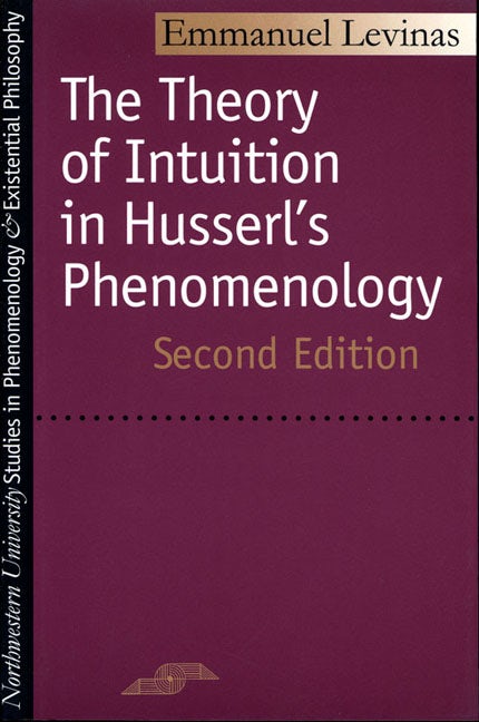 洋書 Emmanuel Levinas Theorie De L'intuition 洋書 Emmanuel Levinas Theorie De L'intuition Theory of